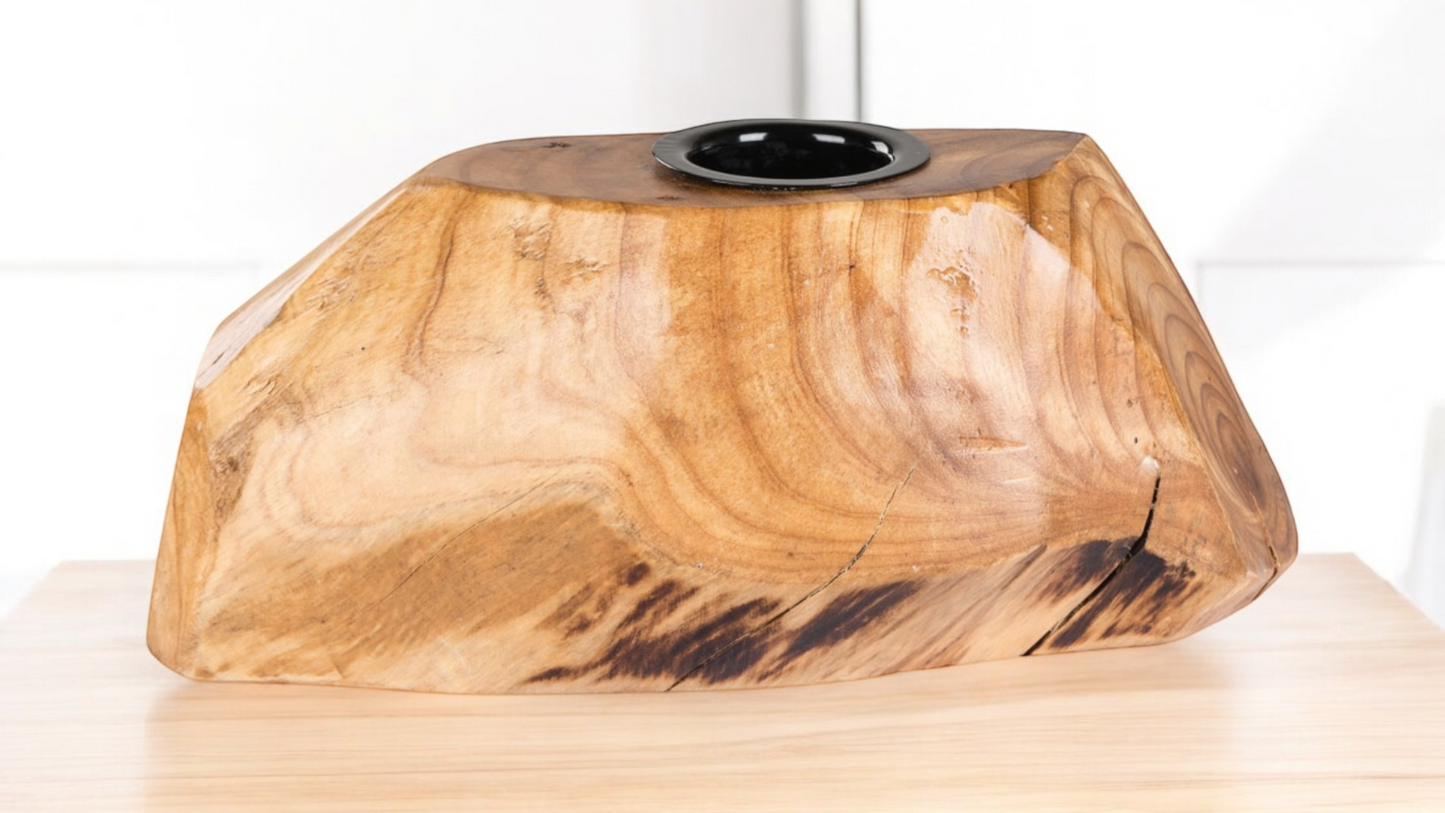 Wooden Tealight or Votive Candle Holder