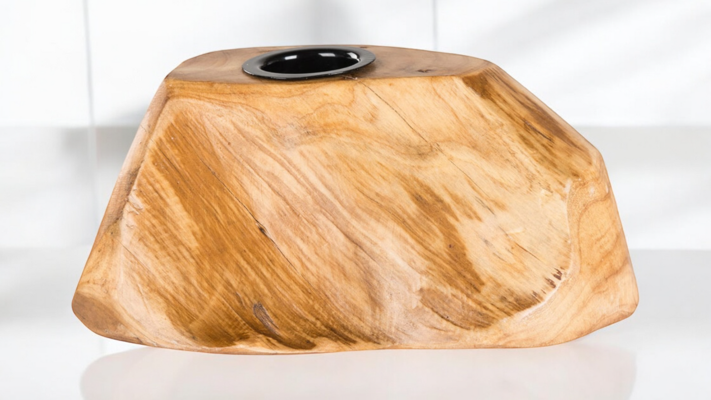 Wooden Tealight or Votive Candle Holder