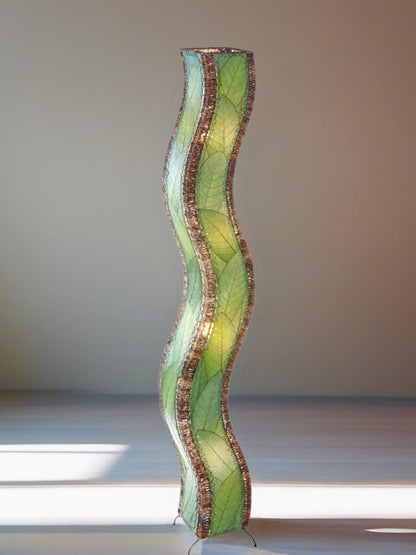 Wave Giant Floor Lamp - Handmade