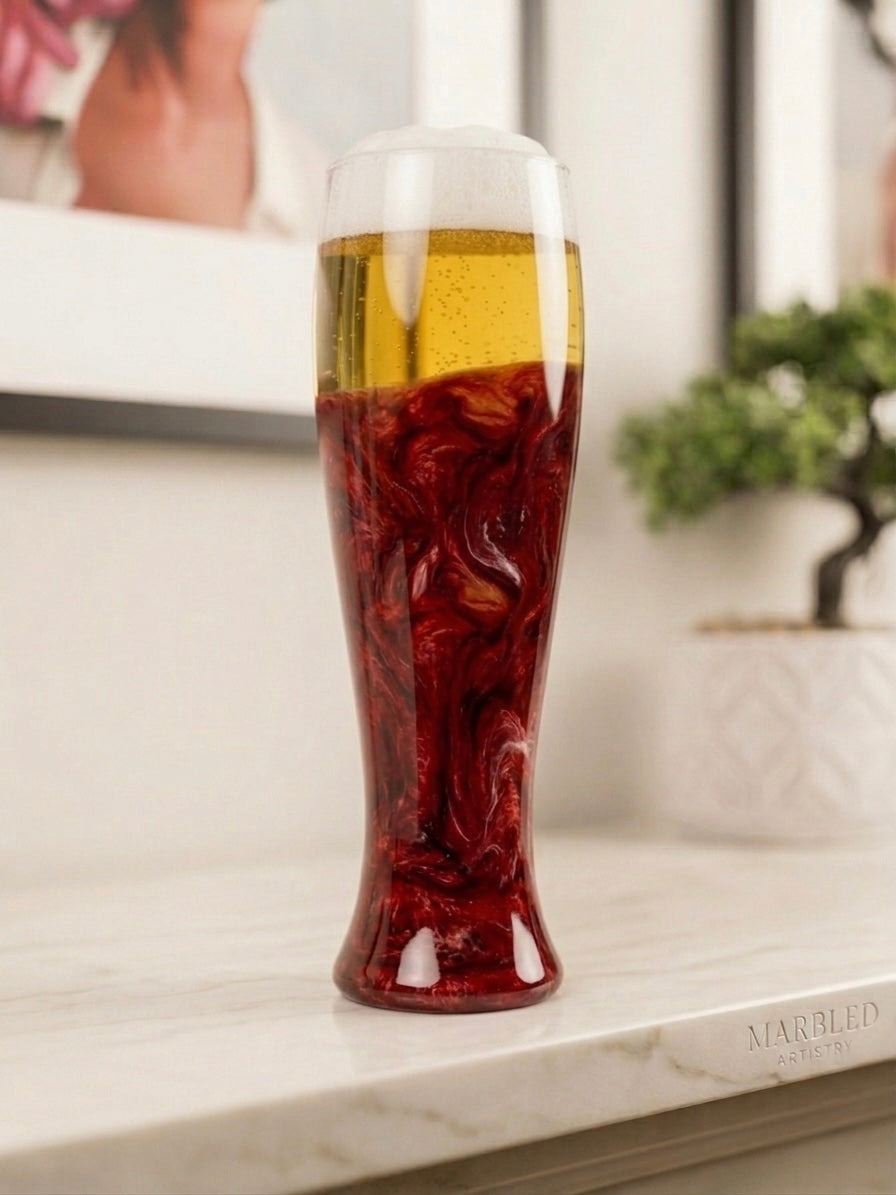 Rubescence Hand-Painted Glassware | Custom Wine, Champagne, Beer & Spirits Styles