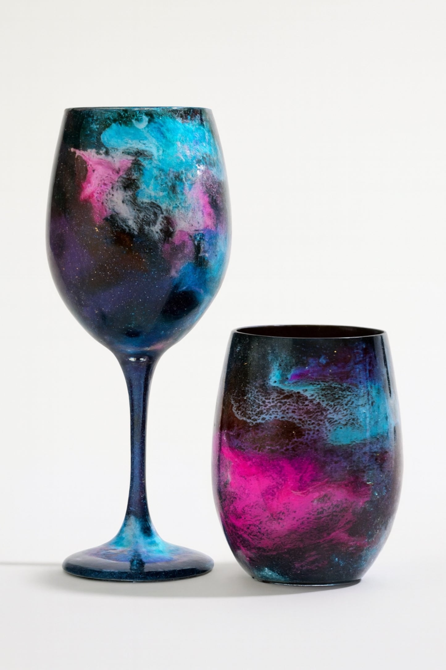 Artisan Interstellar Glow Wine Glasses & Drinkware