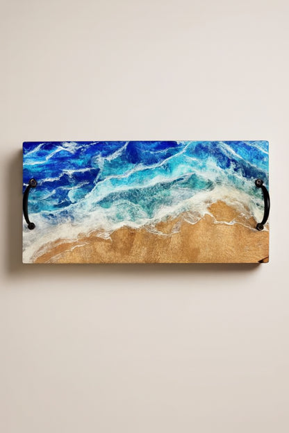 Decorative Serving Tray-Charcuterie Board-Ocean Design