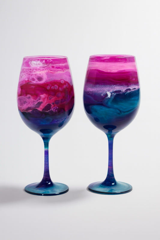 Artisan Candy Dreams Wine Glasses & Drinkware