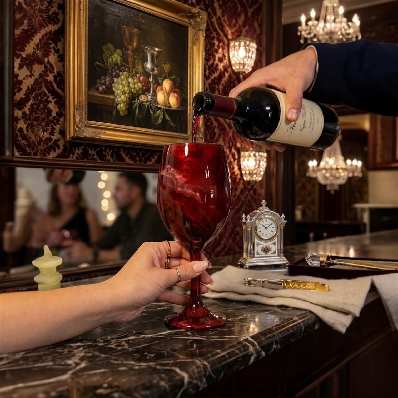 Rubescence Hand-Painted Glassware | Custom Wine, Champagne, Beer & Spirits Styles