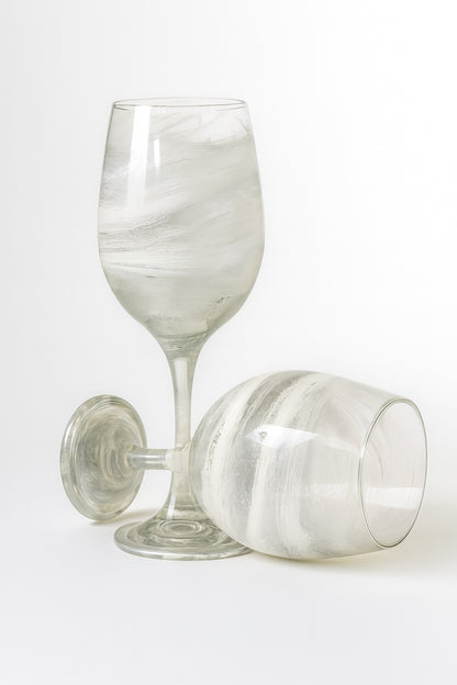 Artisan Cloud Wine Glasses and Drinkware