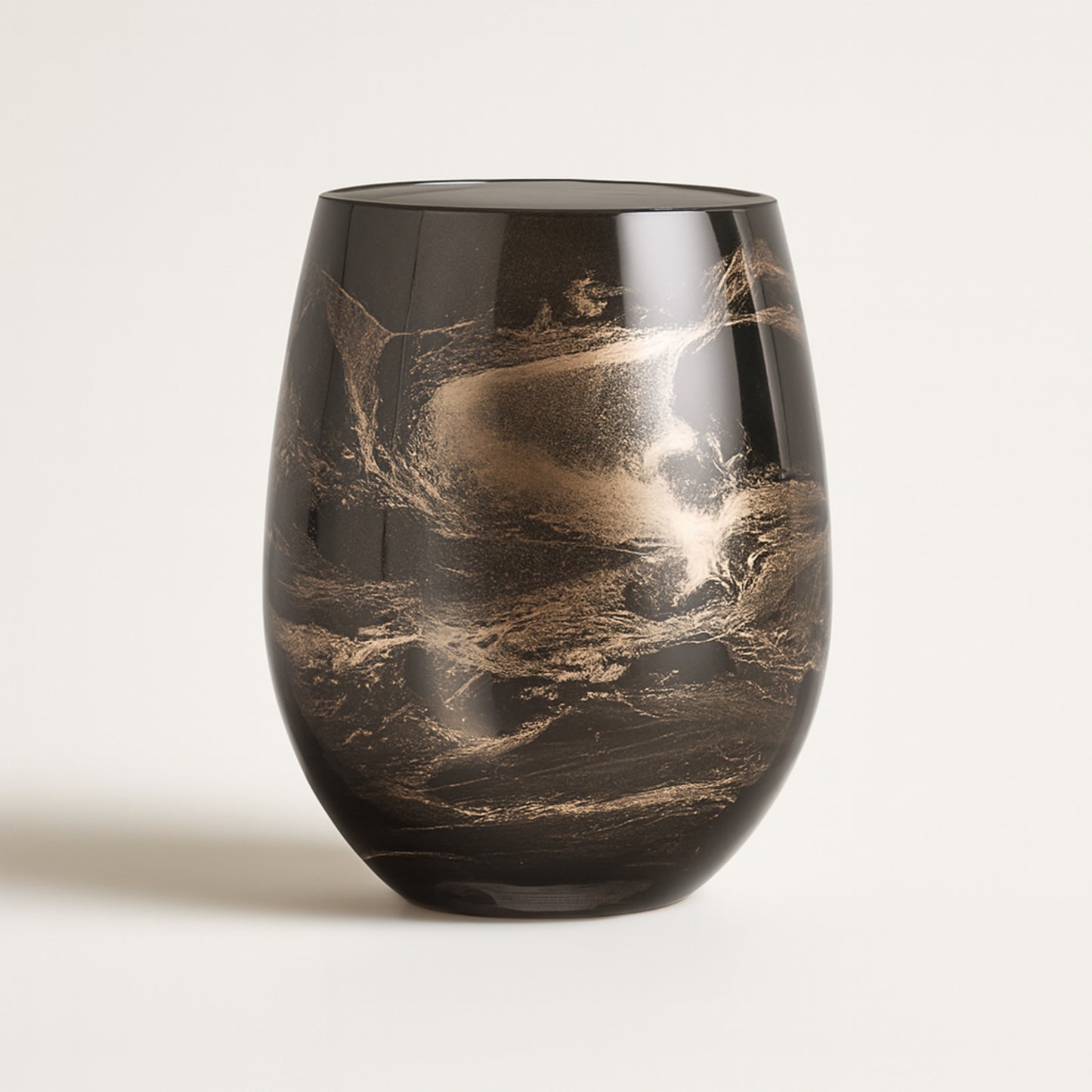 Artisan Pyrite Dust Wine Glasses & Drinkware