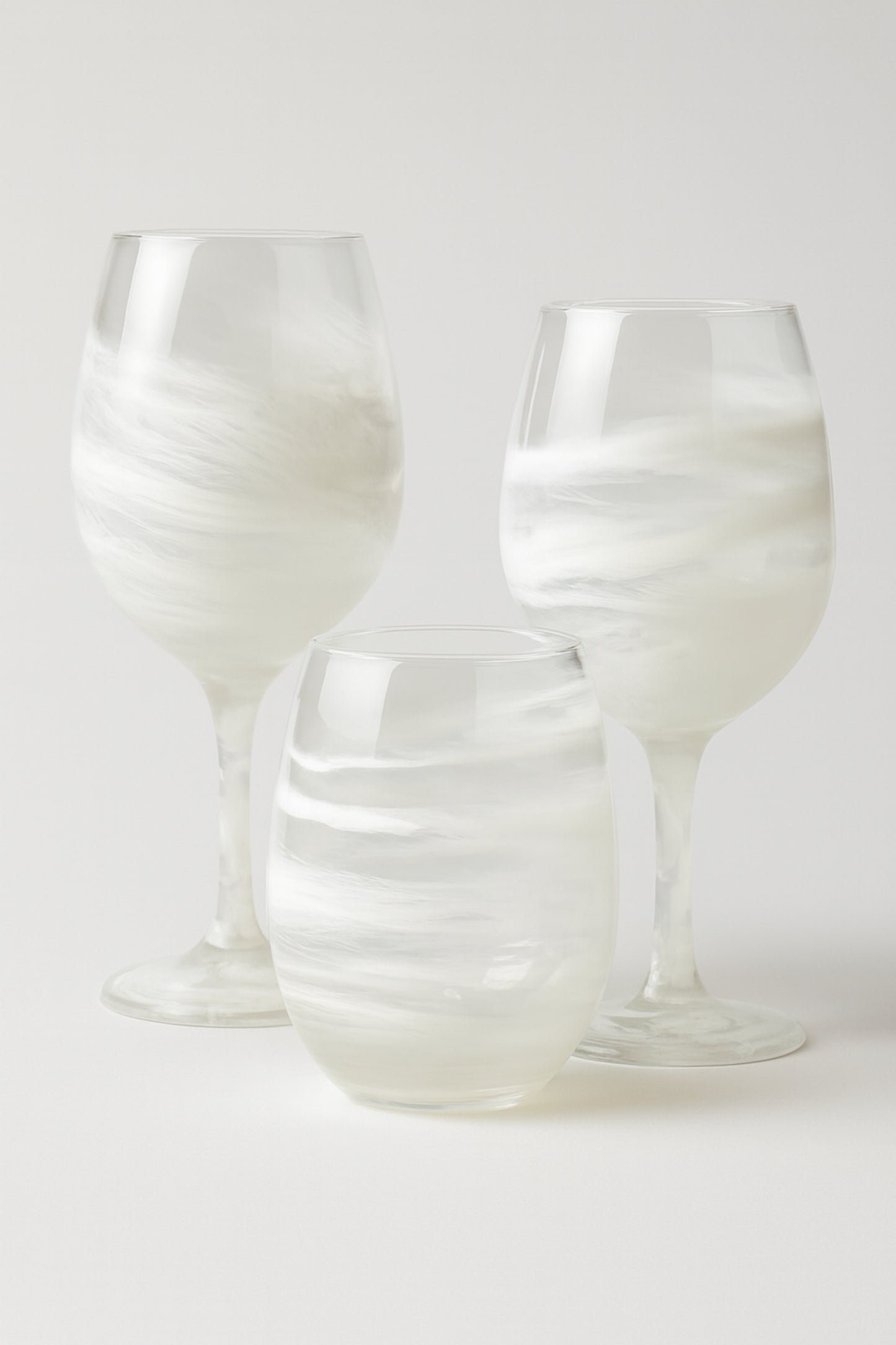 Artisan Cloud Wine Glasses and Drinkware