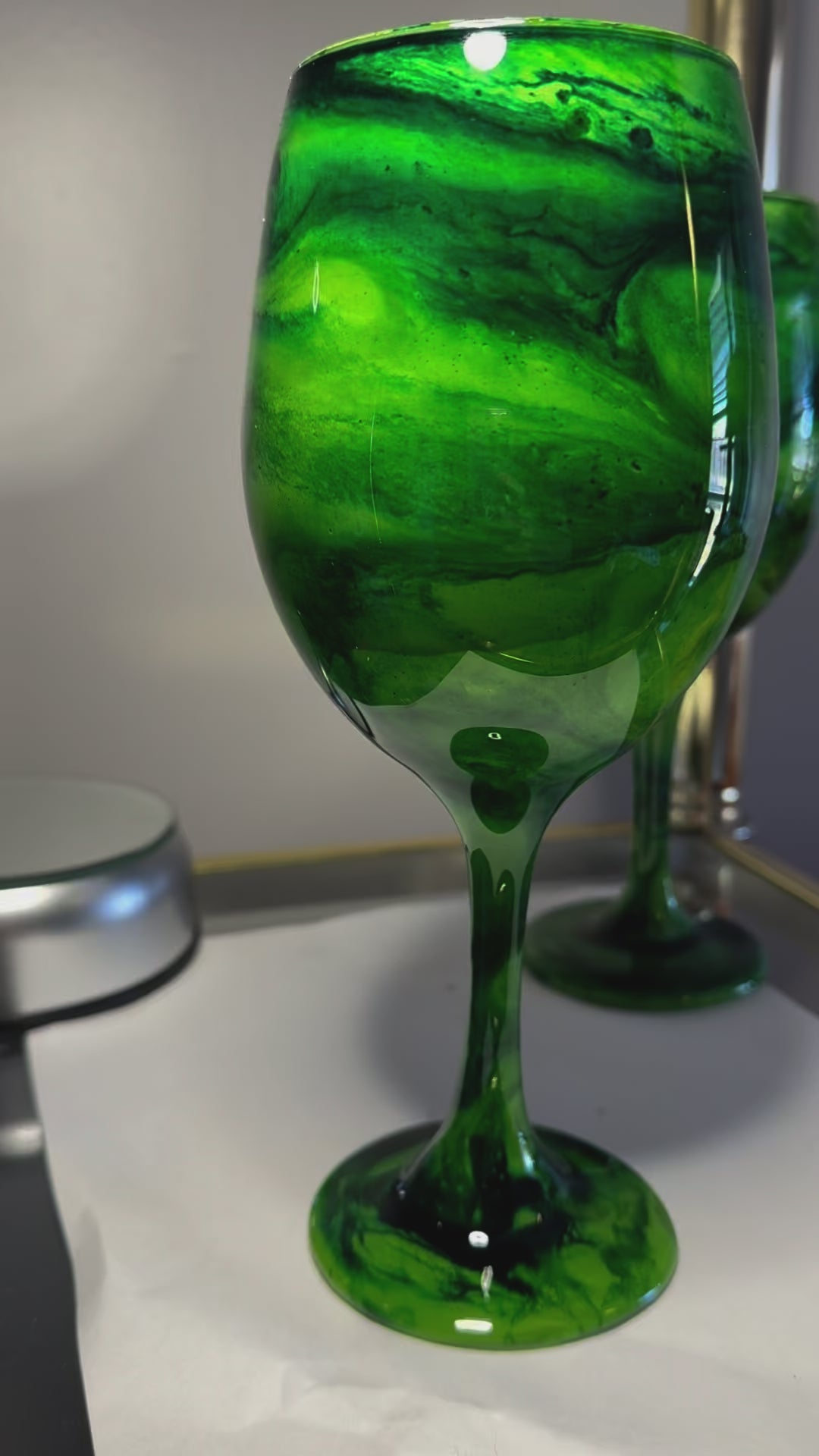 Artisan Green with Envy Wine Glasses & Drinkware