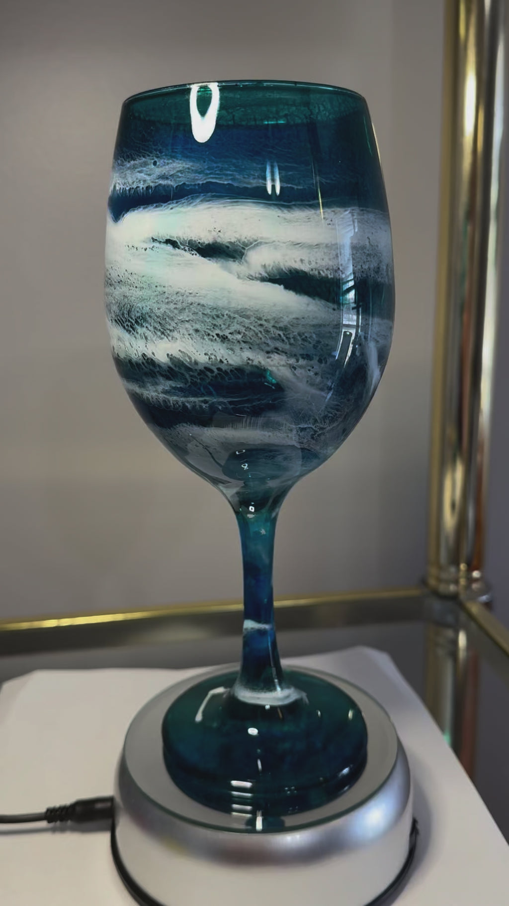 Artisan Ocean Wine Glasses & Drinkware